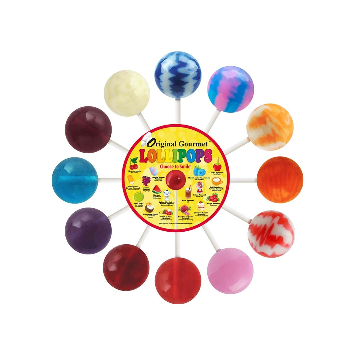 Original Gourmet Lolipop Gourmet Creamy Flavor 31g