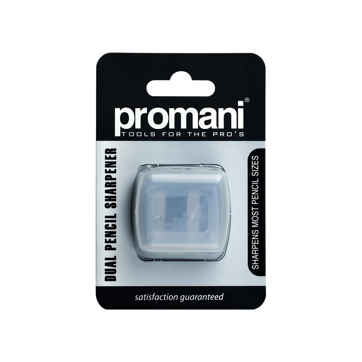 Promani Dual Sharpener for Eye and Lip Pencils 1 Count
