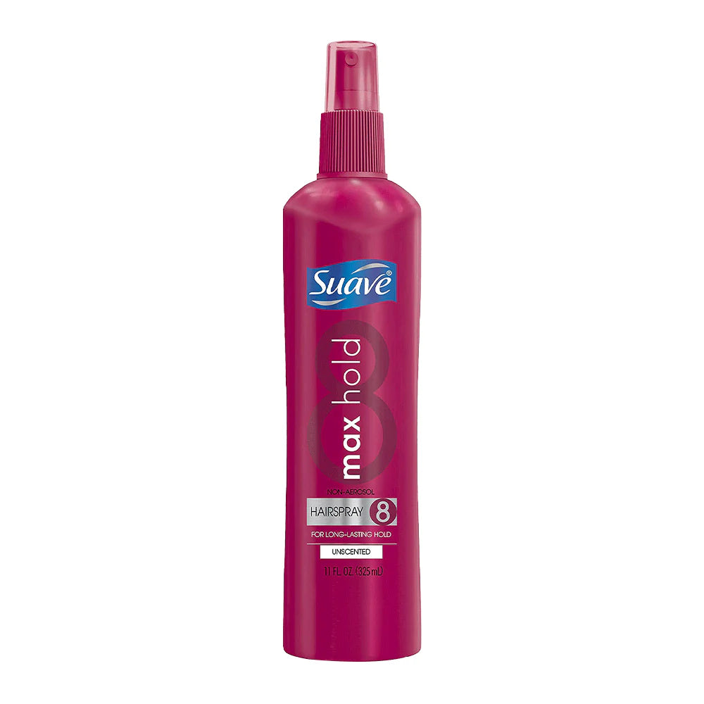 Suave Essentials Max Hold Unscented Non Aerosol Hairspray - 11 Fl Oz