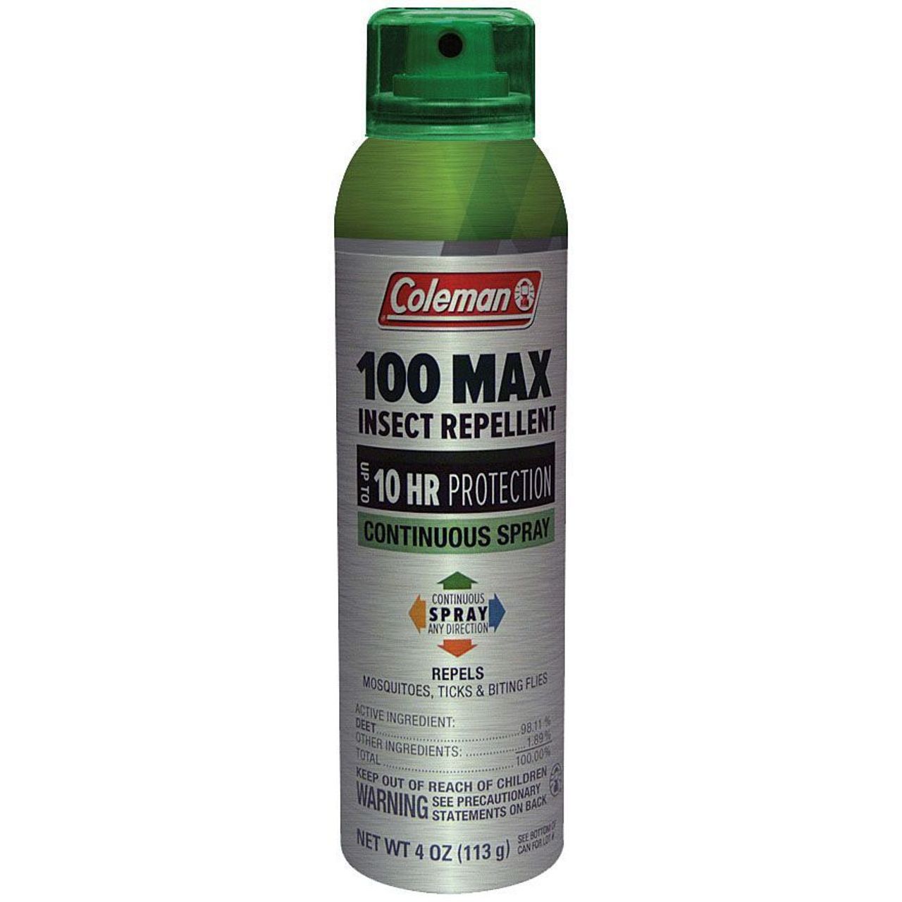 Coleman Insect Repellent 100 Deet Max Spray 4 Oz