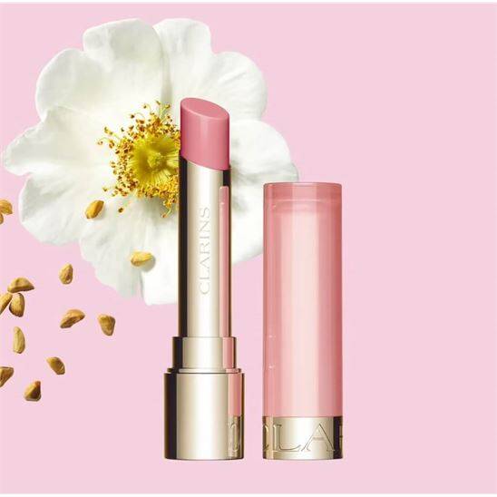 Clarins Lip Oil Balm 01 Pale Pink Hydrating Lip Care 2.9g