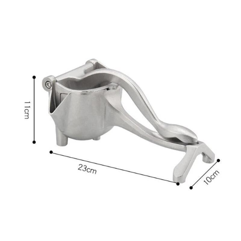 Efficient Juice Squeezer - Easy-To-Clean Heavy-Duty Professional Citrus Juicer Extraction Manual Citrus Squeezer Press Kitchen Tools for Moms Christmas Gifts - Aluminium