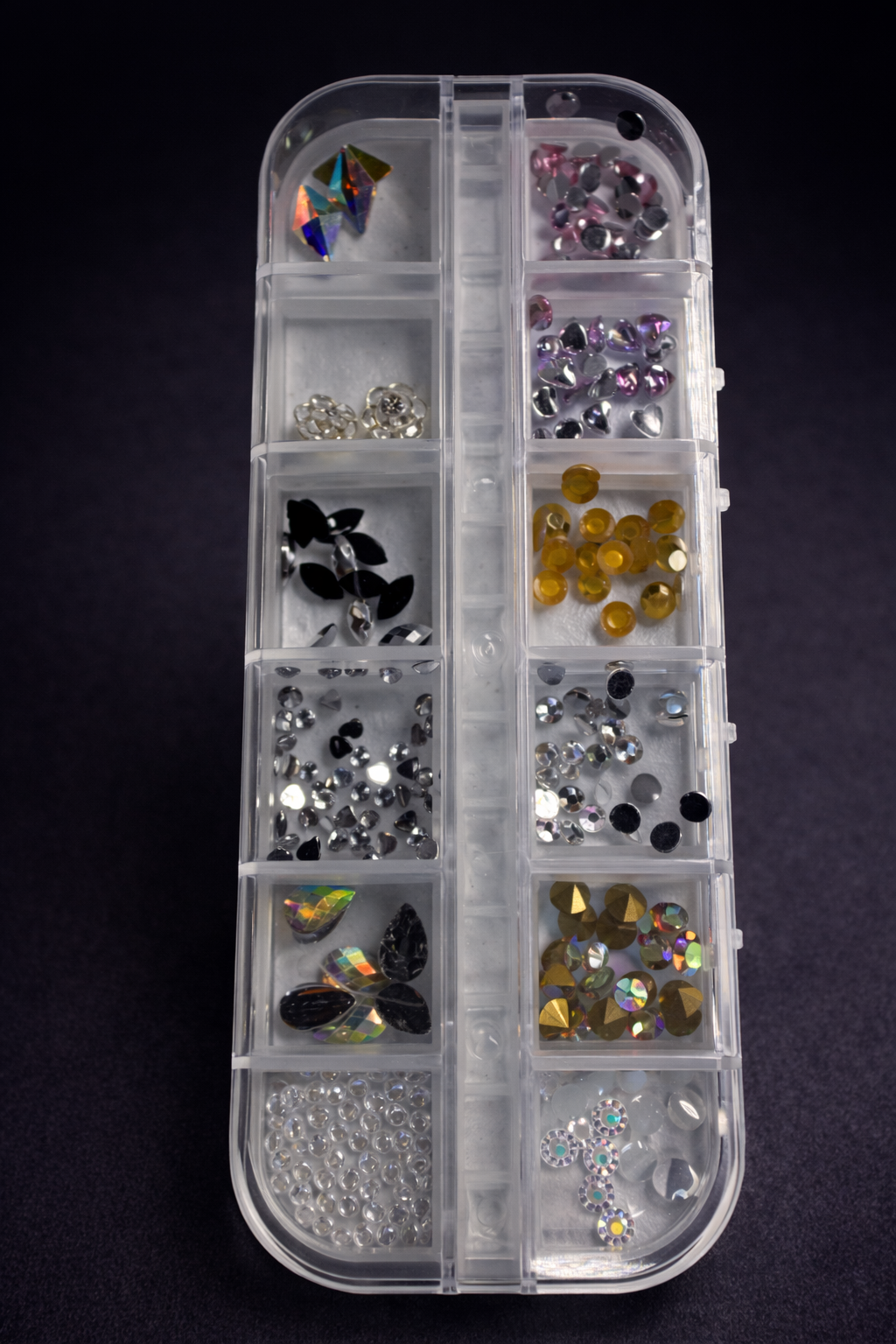 Queen - Rhinestones - Heart - Tears drop - #66