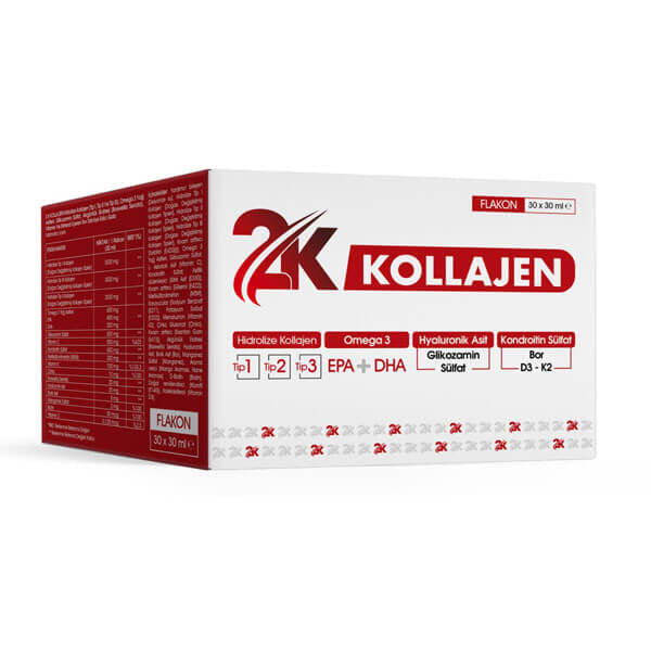 2K Collagen Vitamin and Mineral Supplement for Daily Wellness