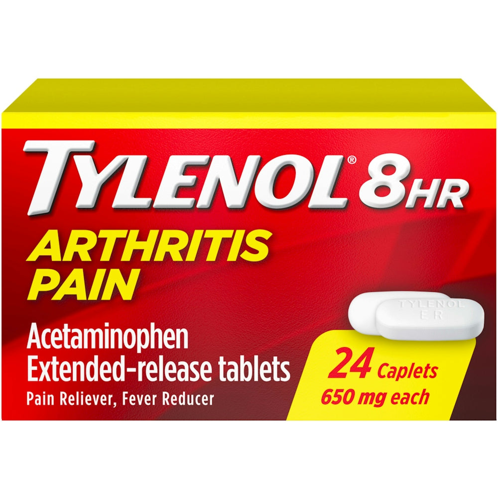 Tylenol 8 Hr 650 Mg Arthritis Pain 24 Caplets