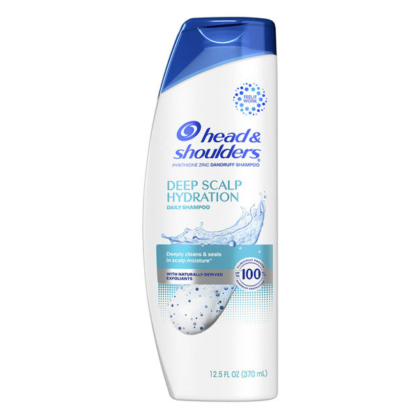 Head & Shoulders Shampoo, Daily, Deep Scalp Hydration 12.5 Oz