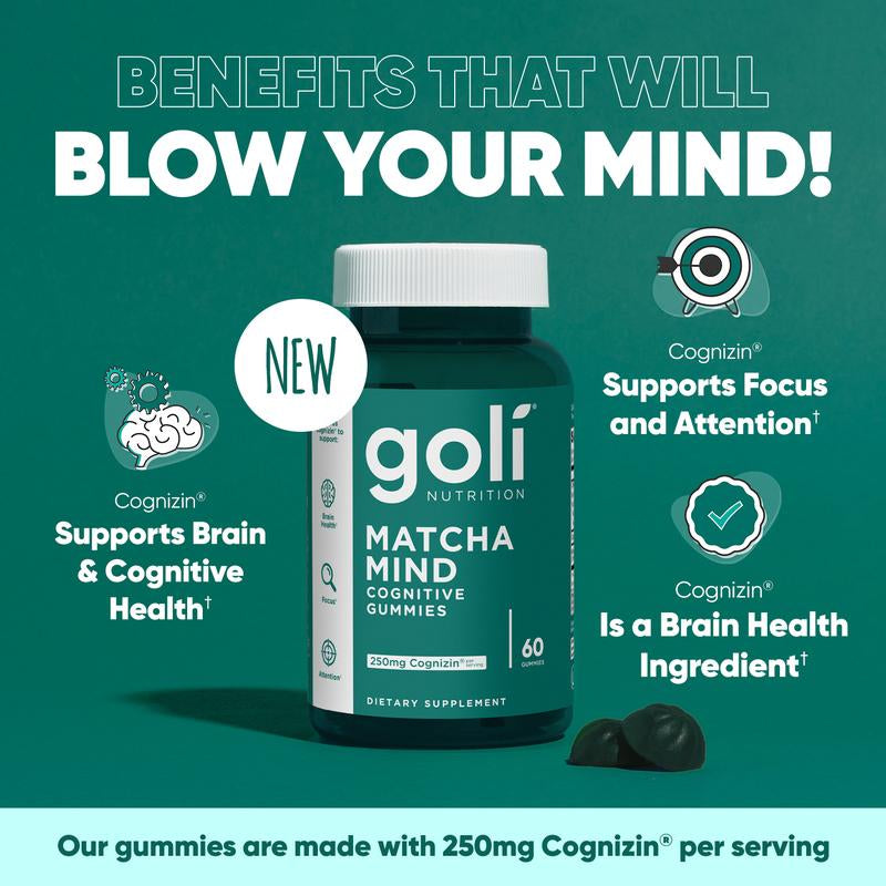 Goli Complete Wellness Bundle - 6-Pack of 3-in-1 Pre, Post, Probiotic Gummies with Apple Cider Vinegar, Vitamin B12, Ashwagandha, Matcha, Beets, and Super Greens - Vegan, Non-GMO, Gluten-Free!