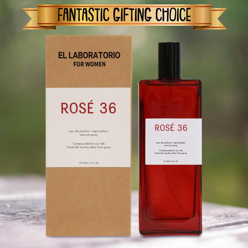 El Laboratorio Rose' 36 Spray Perfume Eau De Parfum for Women 100Ml/3.4Fl.Oz. - Women'S Fragrance