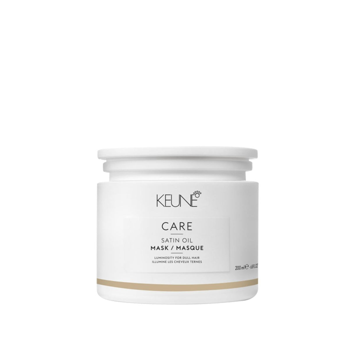 Keune Care Satin Oil Hair Care Mask - Nourishing & Softening Treatment for Dry/Damaged Hair, 200ml