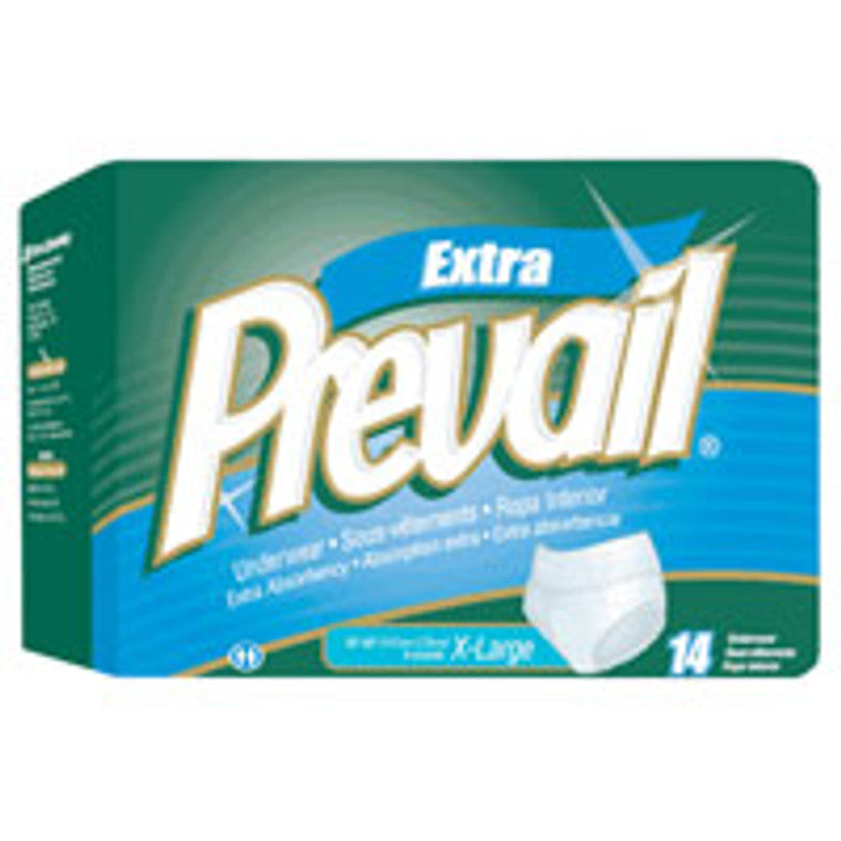 Prevail Underwear Unisex Extra Absorbency X-Large 4x 14 Ct