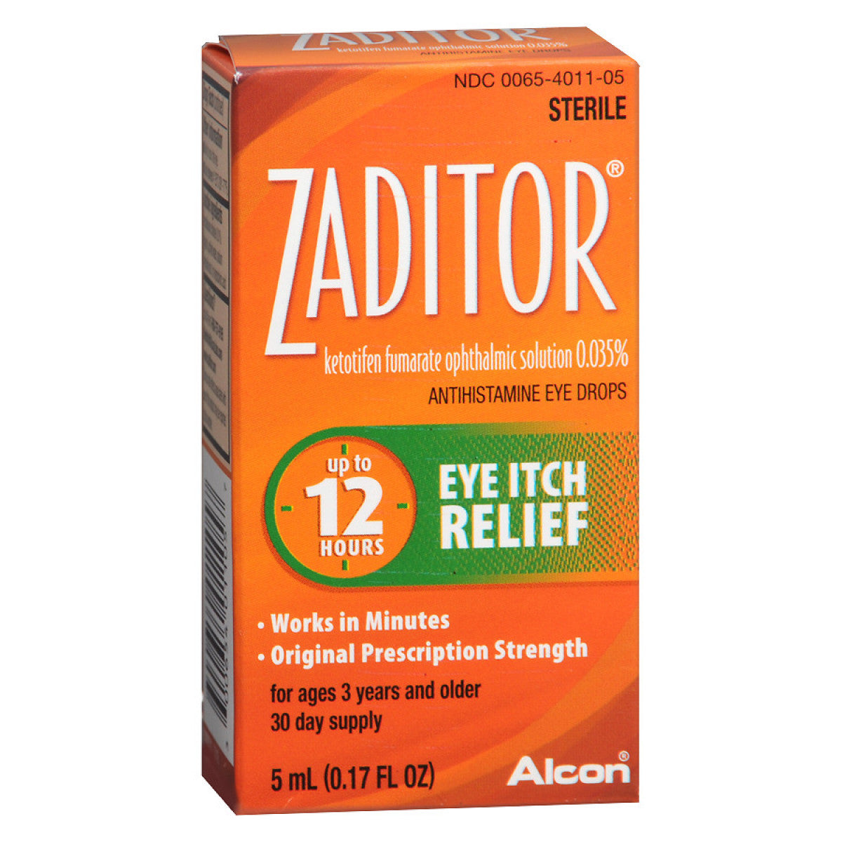 Systane Zaditor Eye Itch Relief 0.17 Fl Oz
