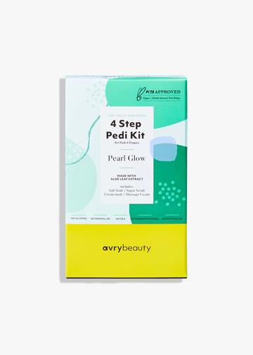 Avry - 4 Step Pedi Kit - Pearl Glow (Limited)