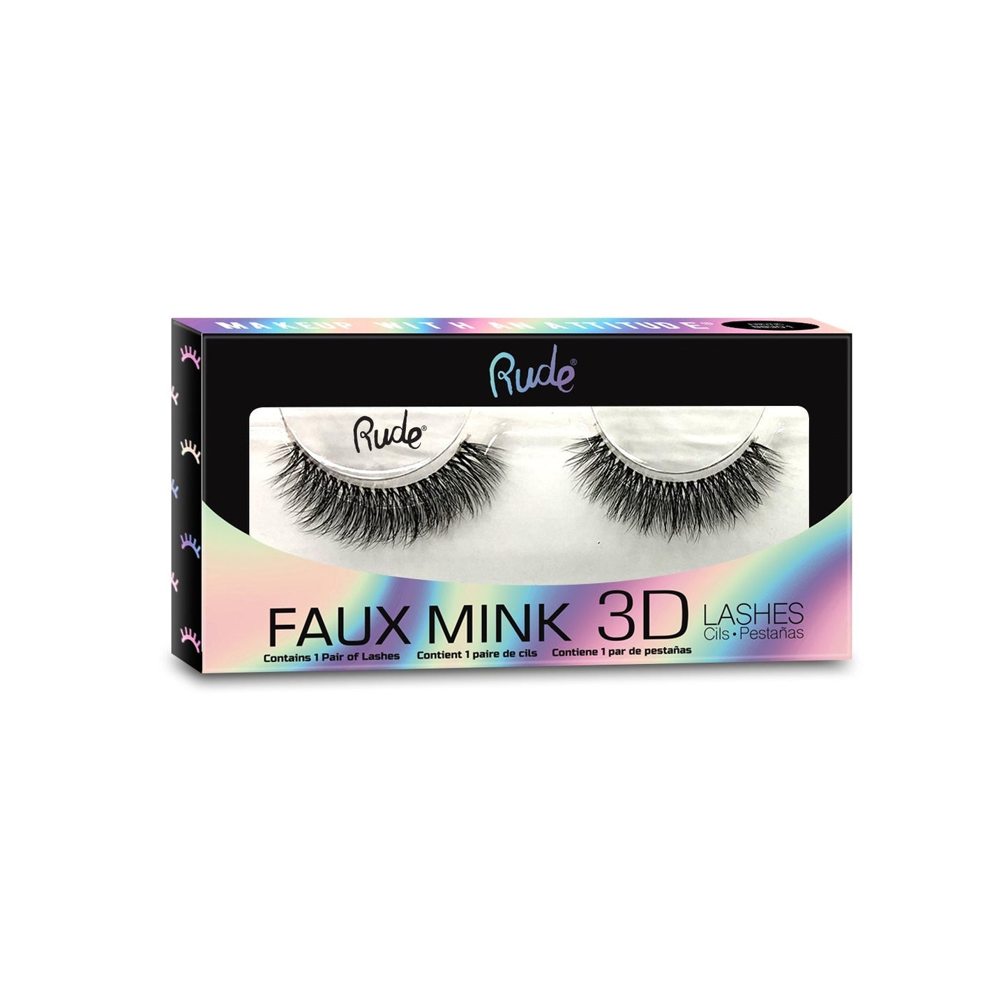 RUDE Lush - Faux Mink 3D Lashes - Transitionalist - Transitionalist