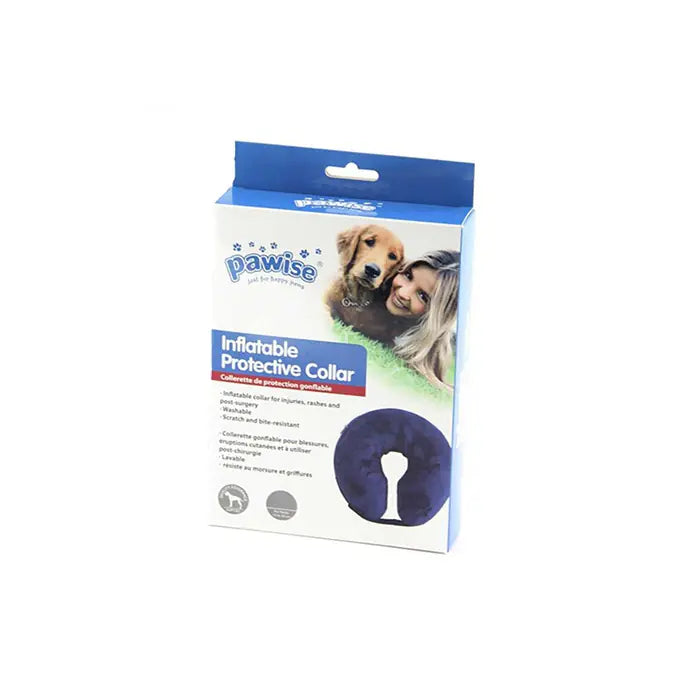 Pawise Protective Inflatable Dog Collar for Comfort Medium 25-33cm