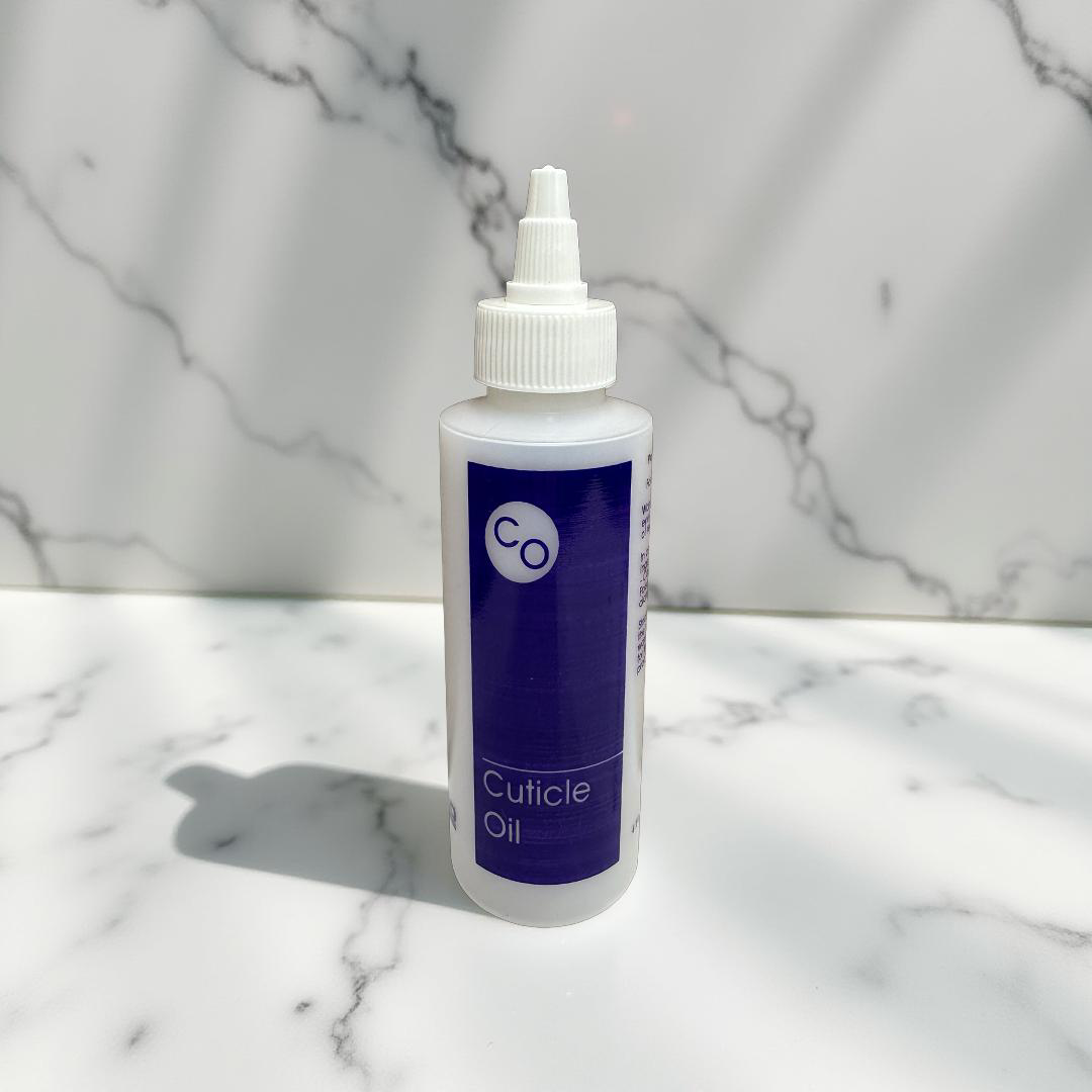 Empty Cuticle oil Imprinted Bottle - 4oz Tolco