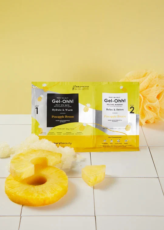 Avry Beauty Jelly Spa Bath - Pineapple Breeze