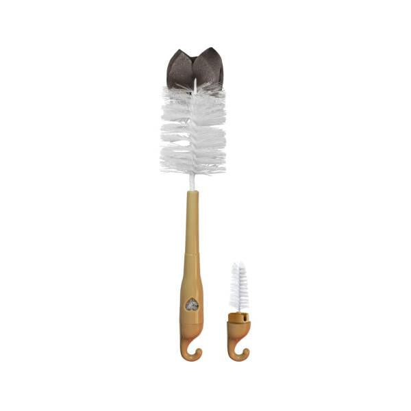 Bambino 2-in-1 Baby Bottle and Pacifier Brush - Effective Cleaning for Baby Feeding Accessories