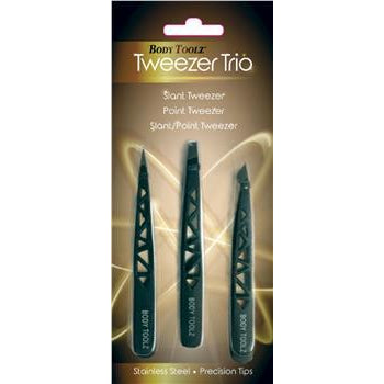 Body Toolz - CS3030 Tweezer Trio Slant-Point & Slant/Point