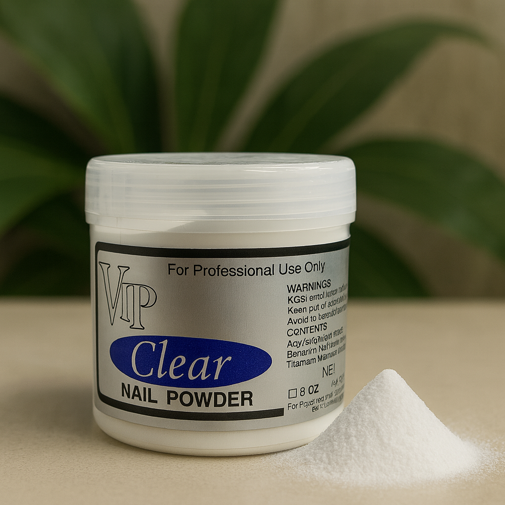 Vip Clear Acrylic Powder 08oz