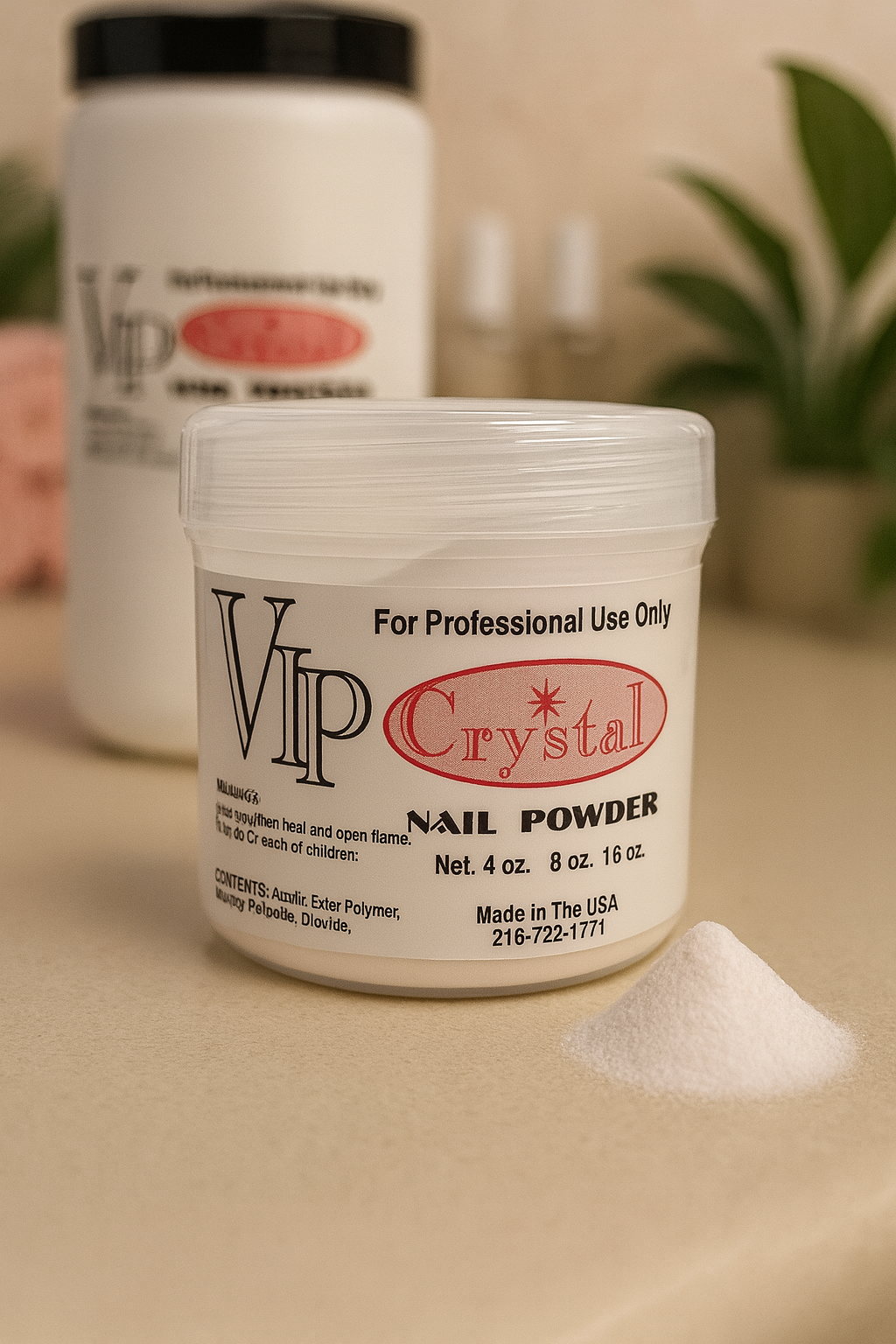 Vip Crystal Acrylic Powder 04oz