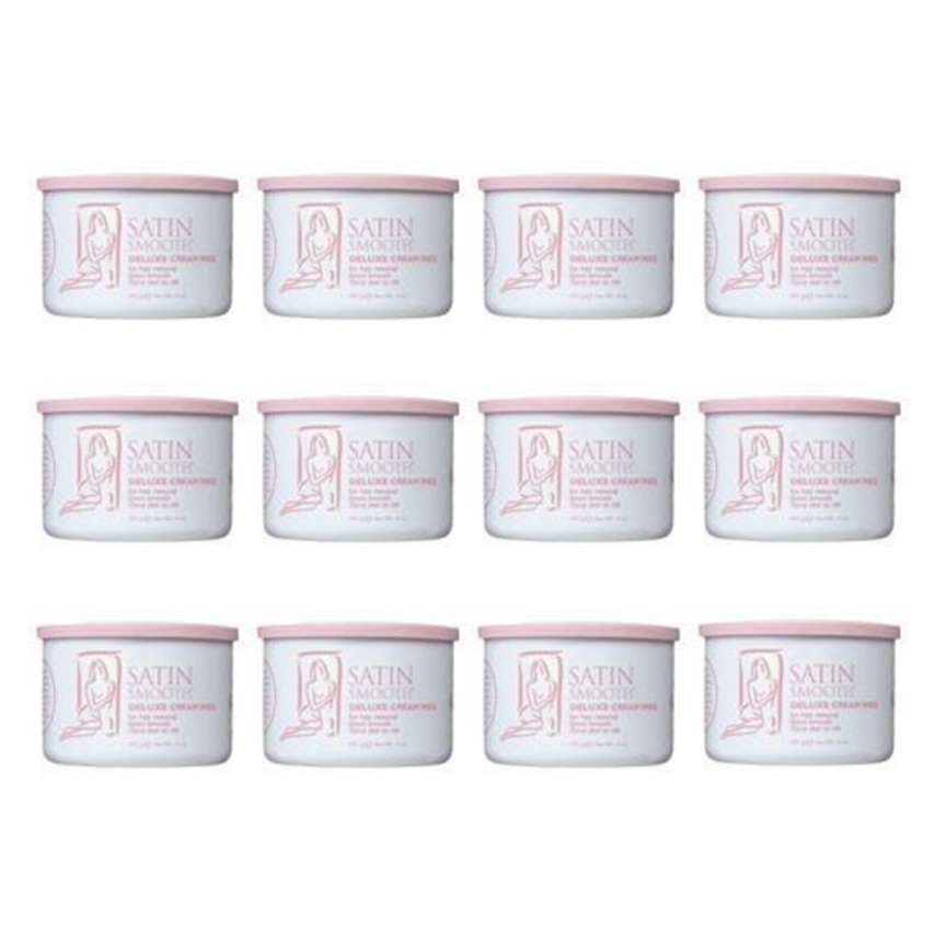 Satin Smooth - Wax Pot - Deluxe Cream Wax 14oz.