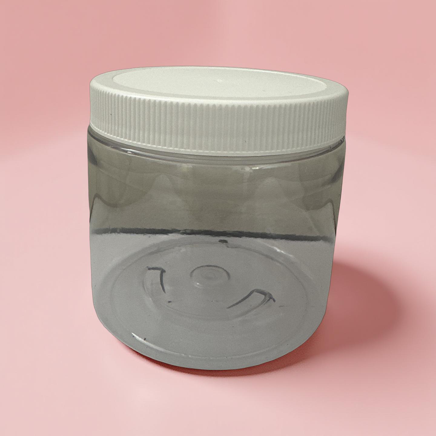 Clear Jar with Lid - 12 oz