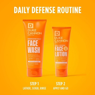 Duke Cannon Daily Defense Face Lotion SPF 32 Lightweight Daily SPF Moisturizer 3 fl oz - Missing Box