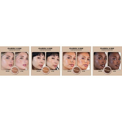 Milani Cheek Kiss Cream Bronzer Spilling Tea 0.21oz - Imperfect Container