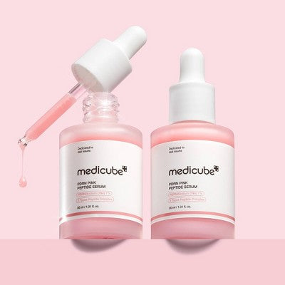 medicube PDRN Pink Peptide Serum Korean Skincare - Imperfect Box