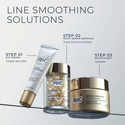 RoC Retinol Correxion Line Smoothing Anti-Aging Wrinkle Eye Cream 0.5 fl oz - Imperfect Box