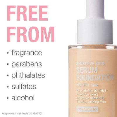 Neutrogena Healthy Skin Sensitive Skin Serum Foundation 02 Light - Imperfect Container