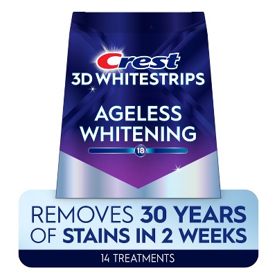 Crest 3D Whitestrips Ageless Whitening Whitening Kit 14ct - Missing Box