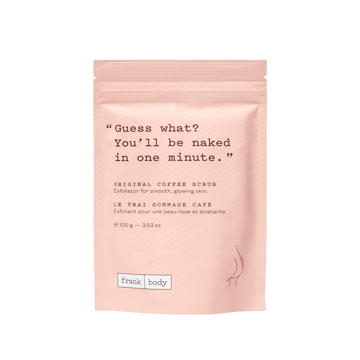 Frank Body Original Coffee Scrub Exfoliating Body Polish 100g