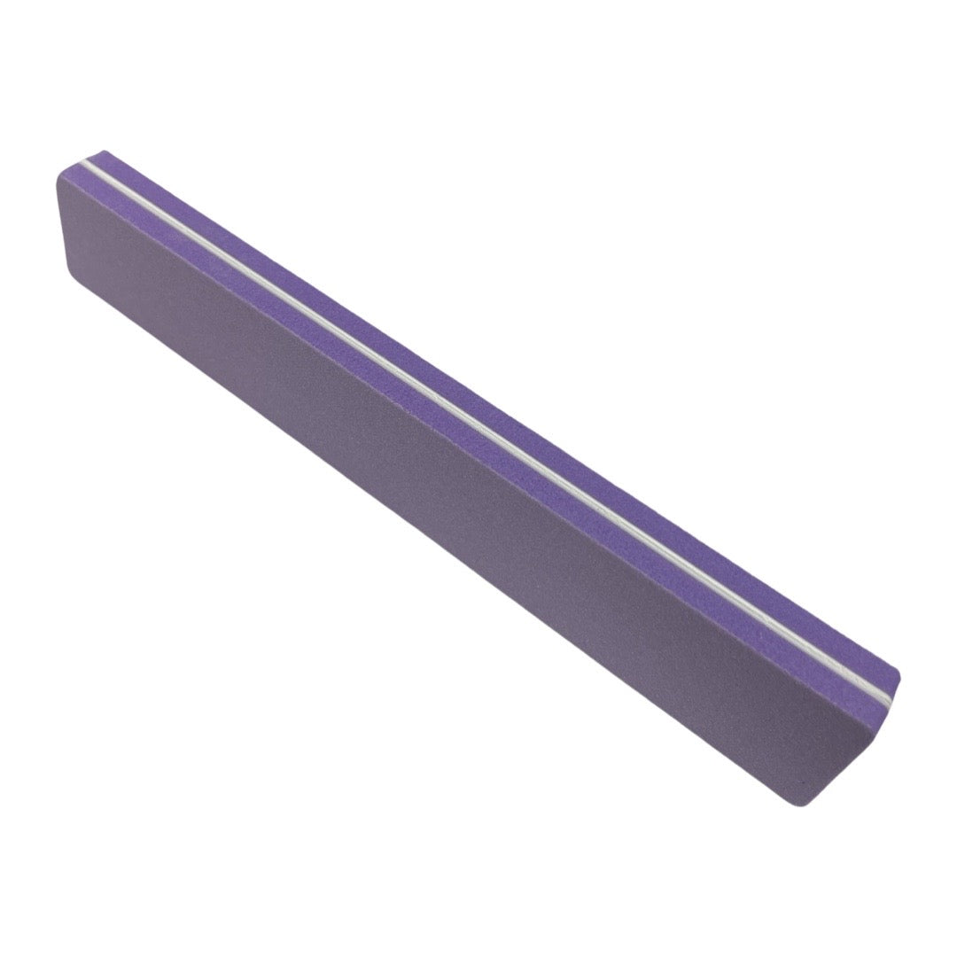 Square Sponge Nail File 100/ 150 Sponge - Purple