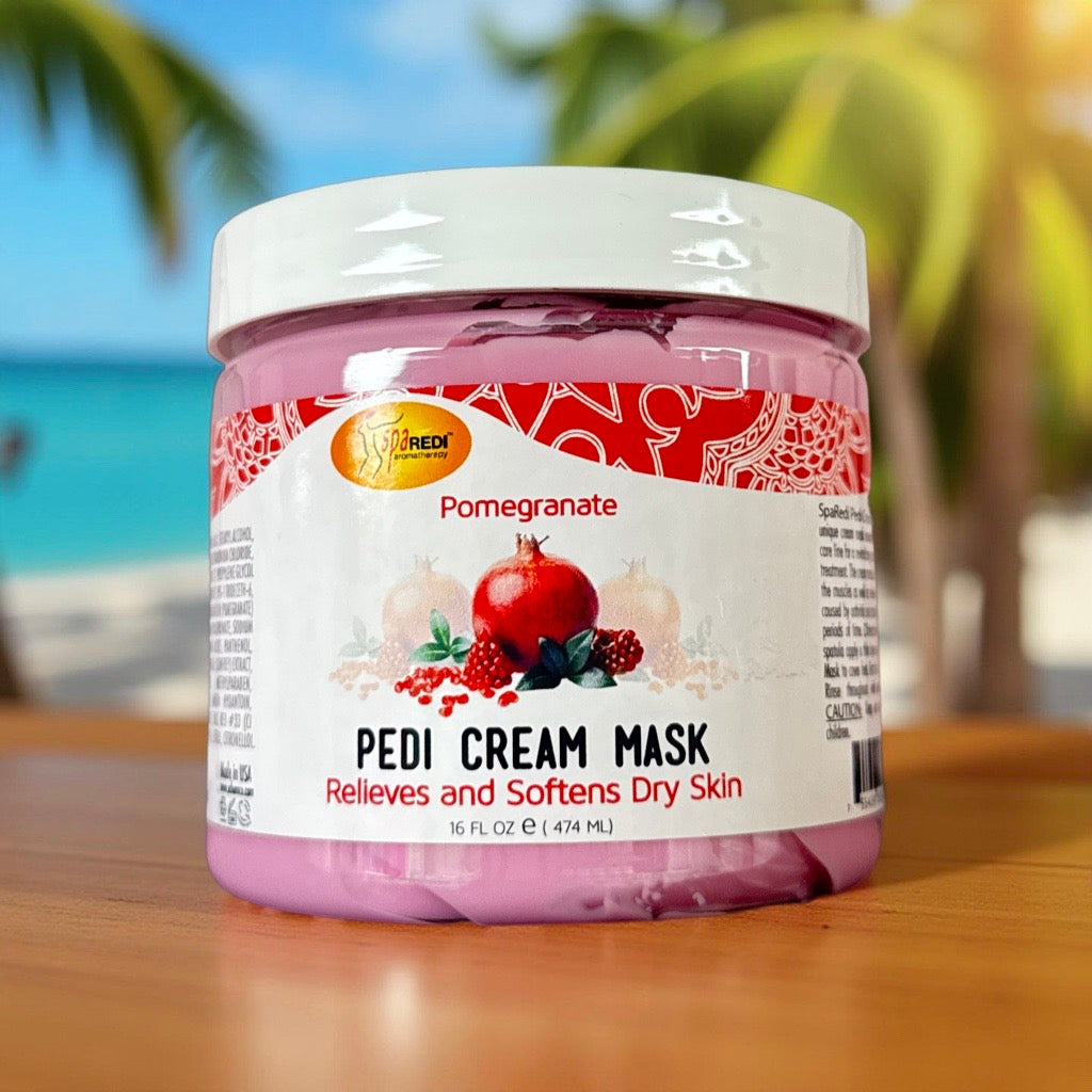 Pedi Cream Mask Pomegranate - 16oz