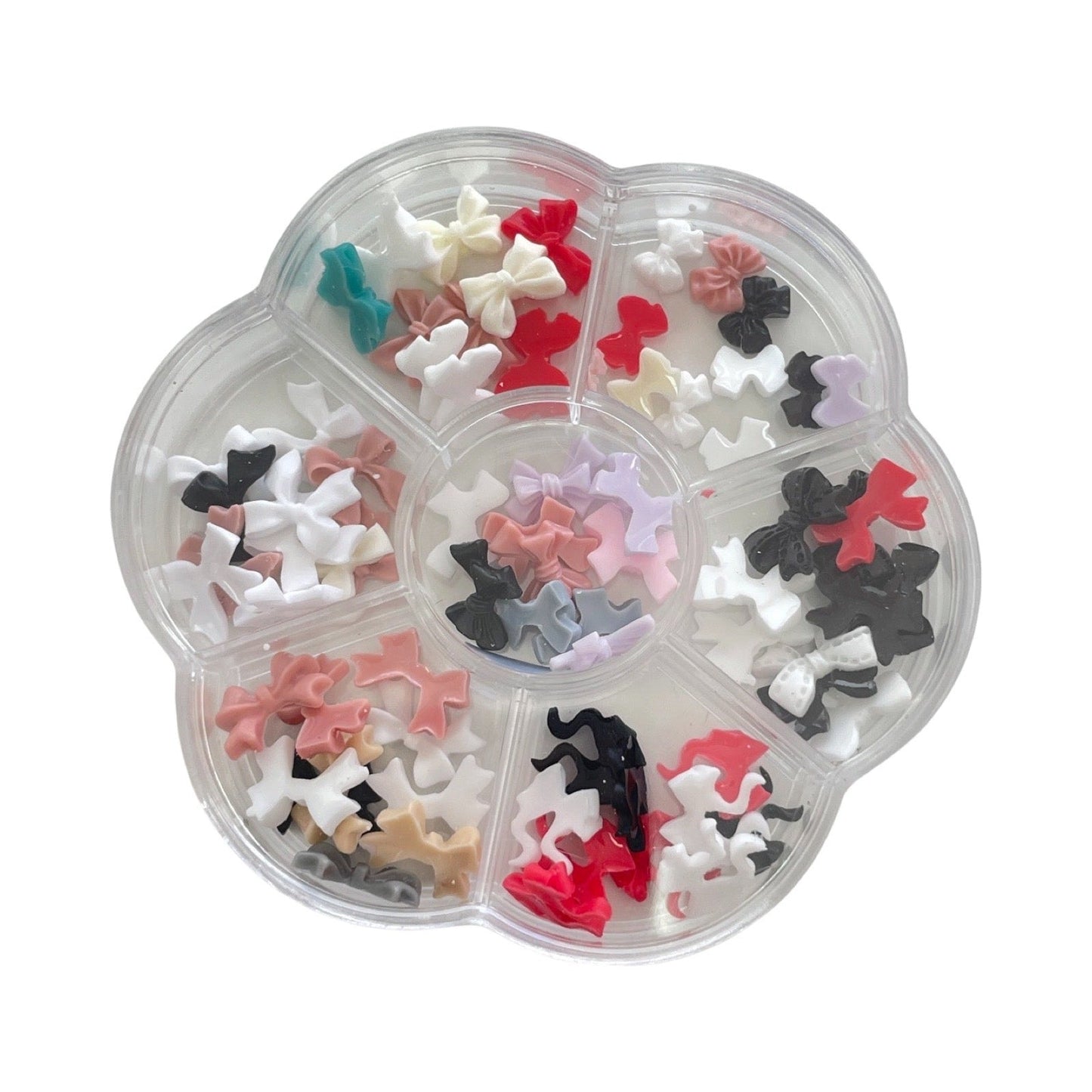 3D Bowties Mix Colors Nail Art Charm