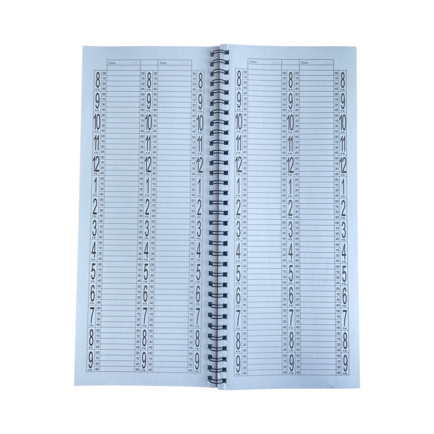 Appointment Book 2 Columns - Pink