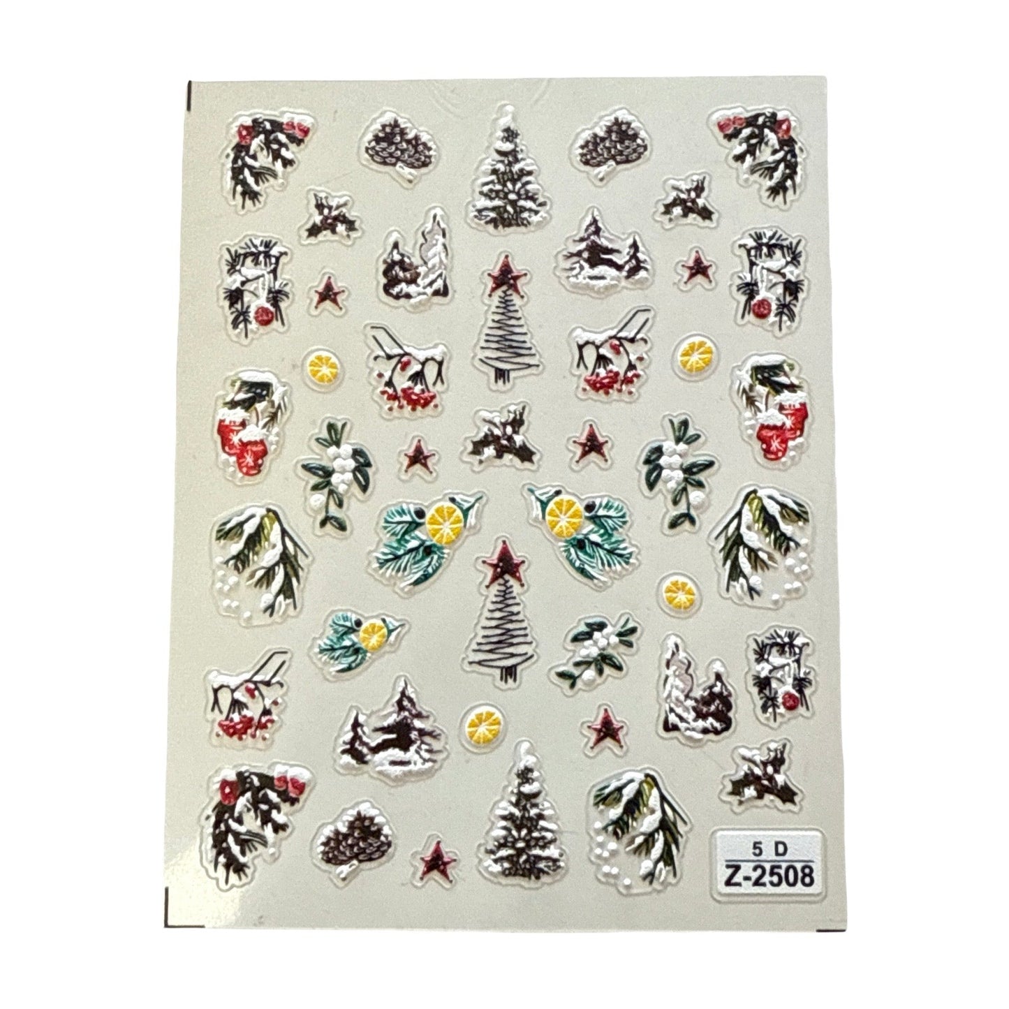 Christmas Nail Stickers Z-2508