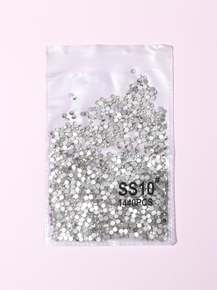 Silver Rhinestone 1440 Pcs (ss10)