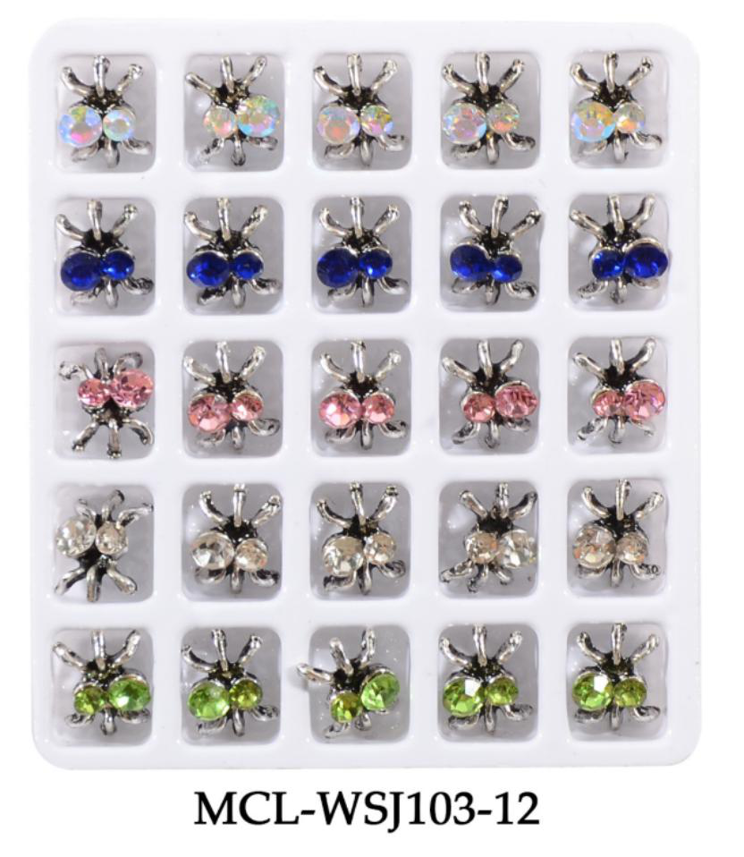 Spider Charm #12 - 5 Colors