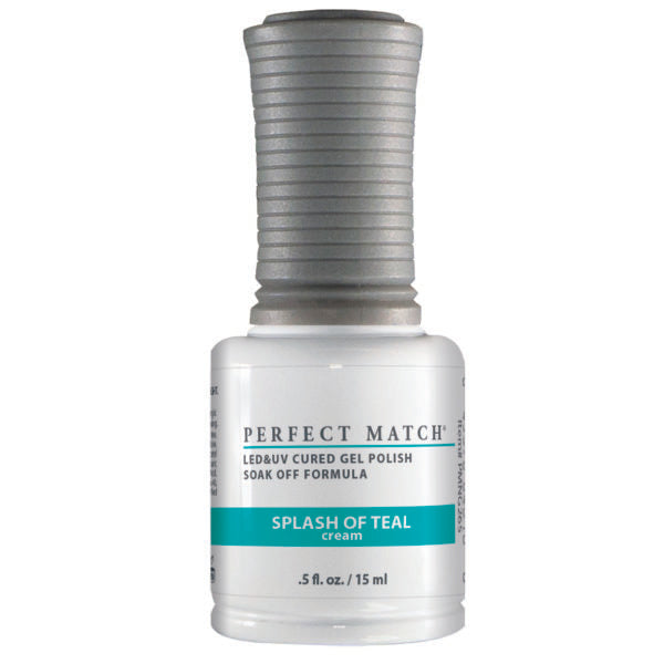 PMS265 Splash of Teal - Gel Polish & Nail Lacquer 1/2oz.