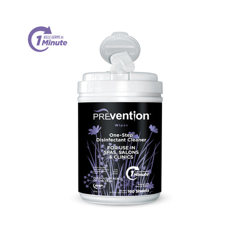 Prevention - One-Step Disinfectant Cleaner Wipes, 160pc