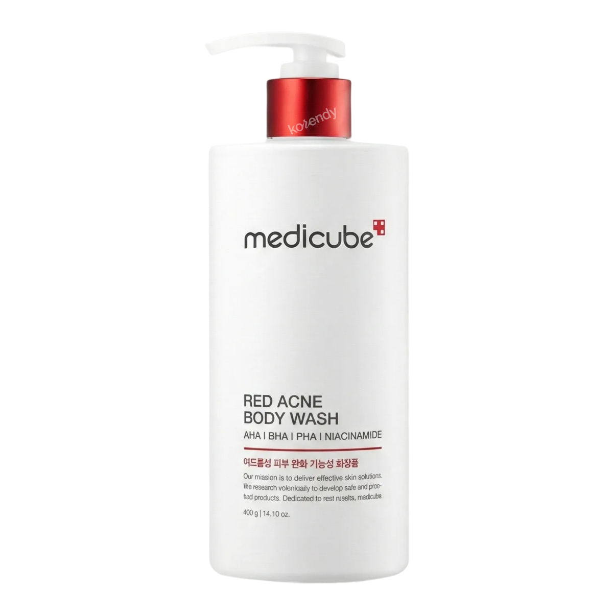 Medicube Red Acne Body Wash BHA, 400g