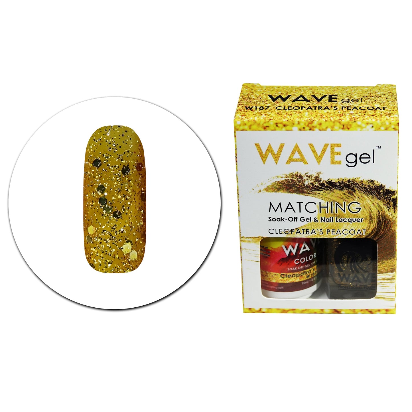 Cleopatra's Peacoat #187 - Wave Gel Duo