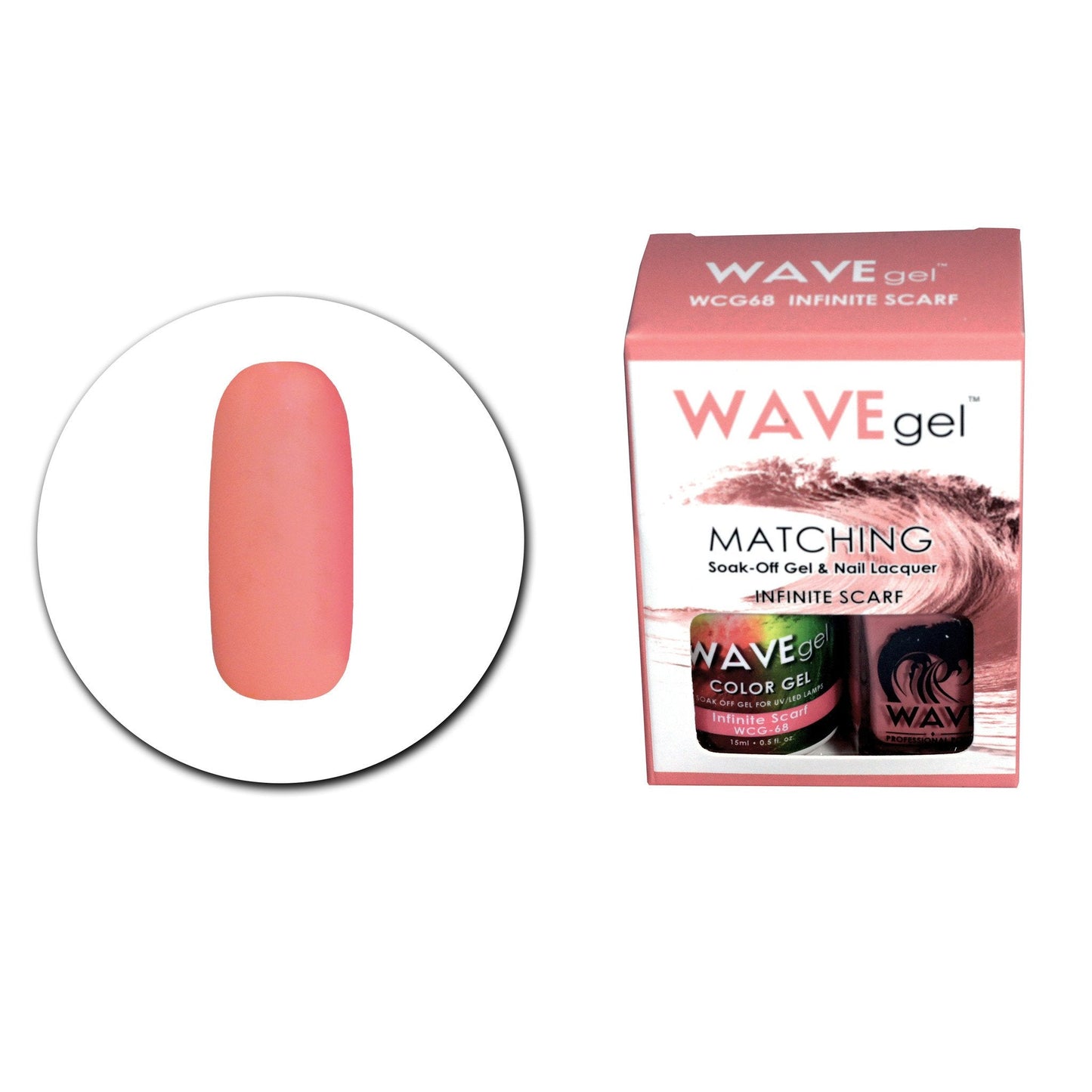 Infinite Scarf #68 - Wave Gel Duo