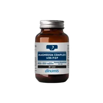 Dinamis Magnesium Complex with P-5-P for Daily Support 30 Tablets