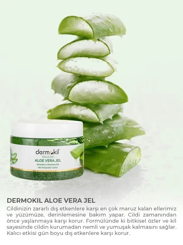 Dermokil Aloe Vera Gel Soothing Skin Moisturizer 300 ml