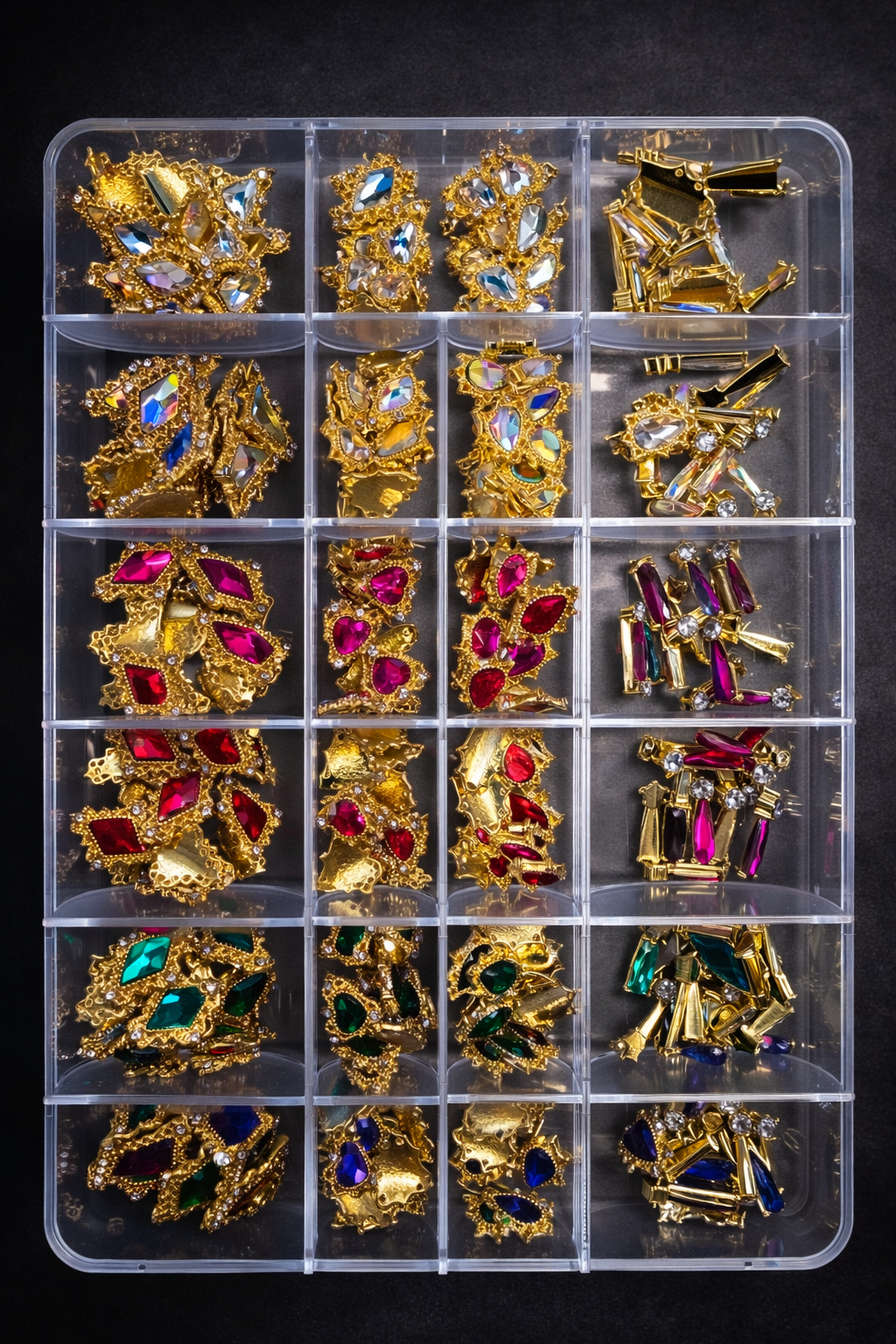 Gel-Le - Luxury Rhinestone Kit - #29 / 240pc