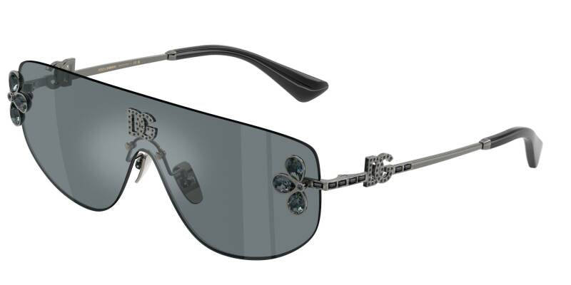 Dolce Gabbana 0DG2333B Shield Sunglasses for Women 38mm