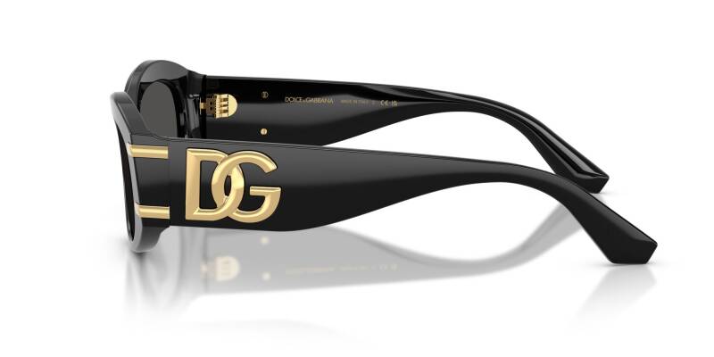 Dolce Gabbana 0DG4502 501/8755 Women's Sunglasses Grey Lenses 55mm